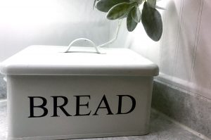 reinventing uses for vintage bread boxes