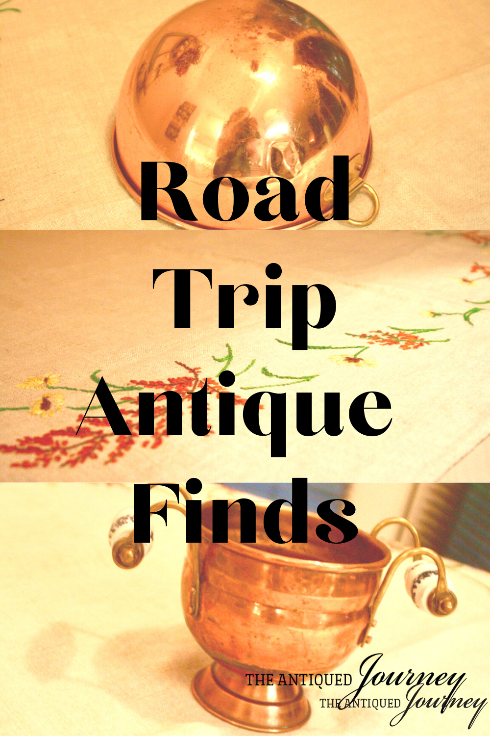 antique home decor found on a road trip