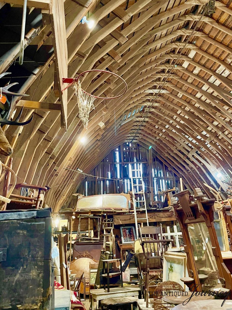 a barn full of antiques