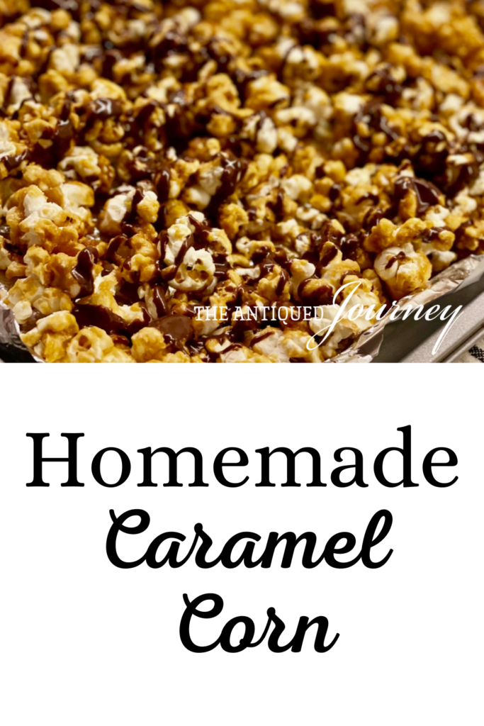 how to make homemade caramel corn