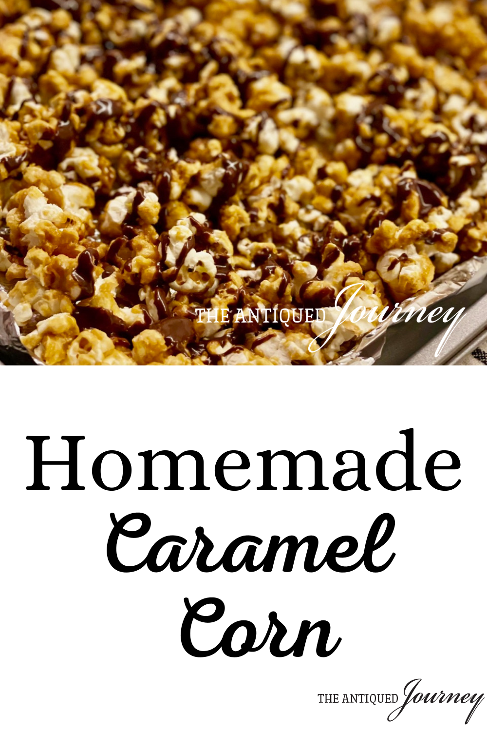 how to make homemade caramel corn