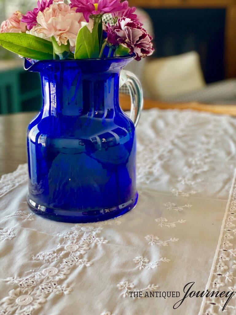 Vintage Spring Decor Ideas from the Thrift Store - The Antiqued Journey