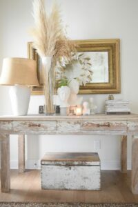 a fall entry table from Sky Lark House
