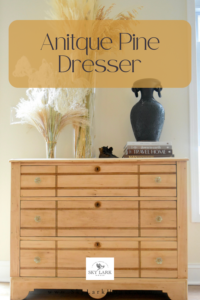 an antique pine dresser from Sky Lark House