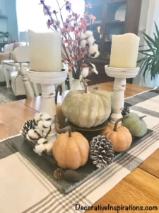 an autumn tray from Decorative Inspirations