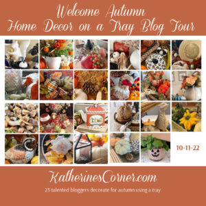 an autumn tray tour blog collage