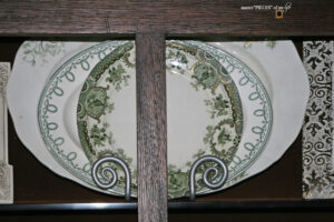 green transferware collection from master"pieces" of my life