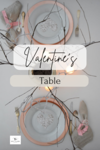 a Valentine's table from Sky Lark House