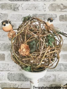 a DIY garden sphere from Decorative Inspirations