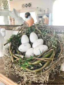 a DIY birds nest from Decorative Inspirations