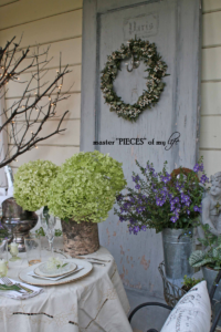 garden tablescapes from Master'pieces' of my Life