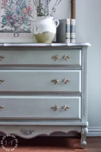 French dresser paint from Lost and Found Decor