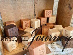 eco-friendly wooden blocks