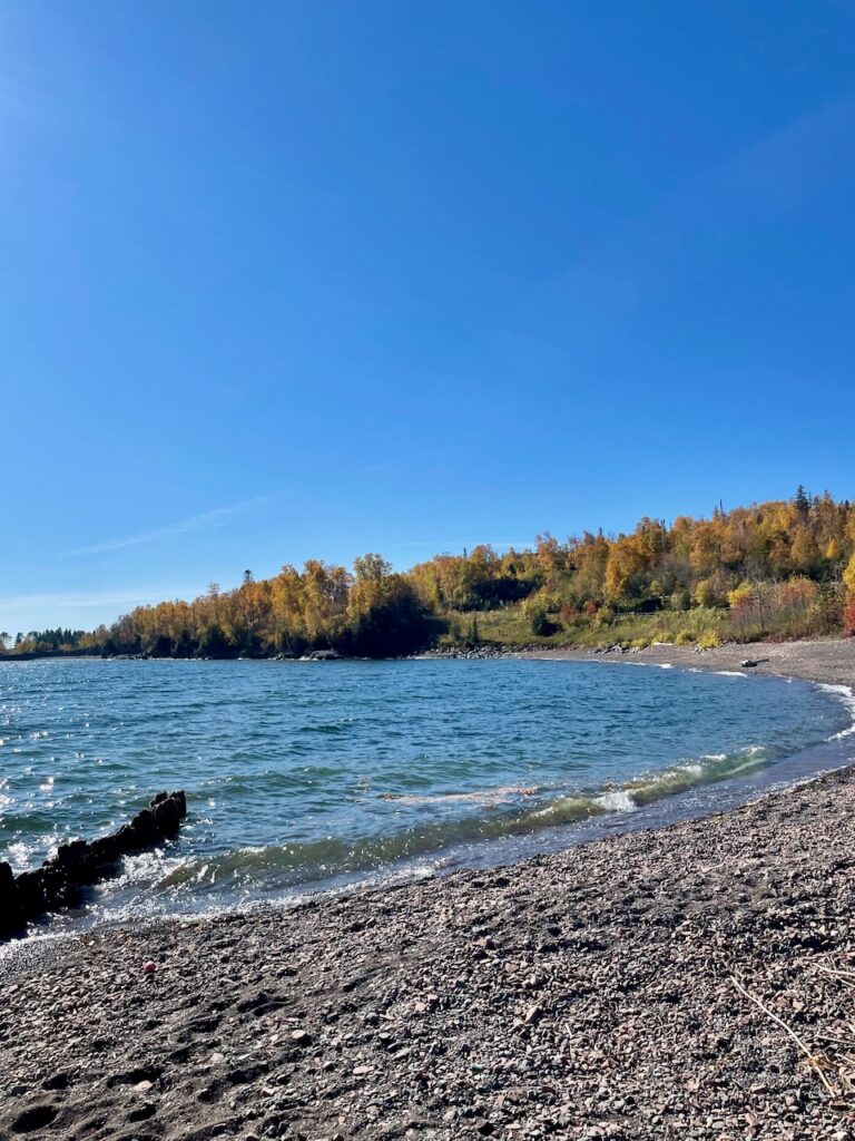 lake Superior in Fall in Minnesota for Journey Jots #3