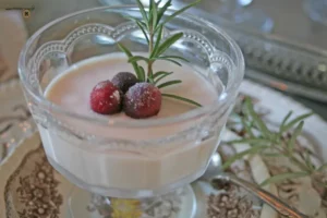 cranberry posset recipe 