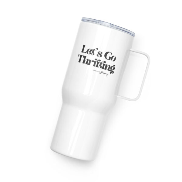 travel mug with handle