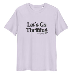 let's go thrifting t-shirt from The antiqued journey