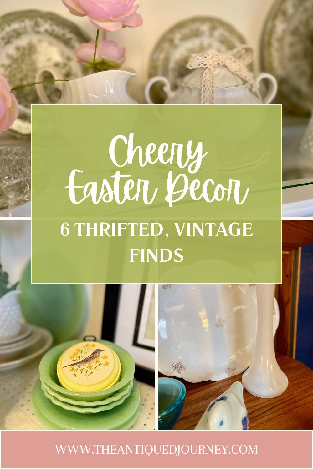 Thrifting For Easter Decor 6 Vintage Finds For Cheery Spring