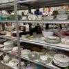 thrift store shelf